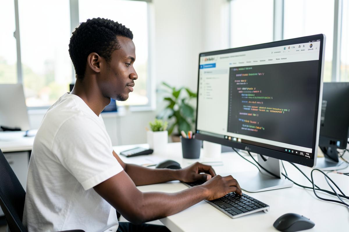 Website Design & Development learners developing practical workplace skills